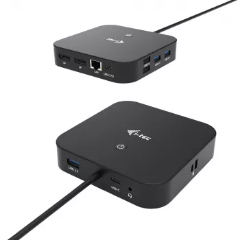 i-tec USB-C Dual Display Docking Station ar Power Delivery 100 W