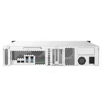 QNAP TS-832PXU NAS Rack (2U) Annapurna Labs AL324 4 GB DDR4 0 TB QNAP Turbo System Alumīnijs, Melns