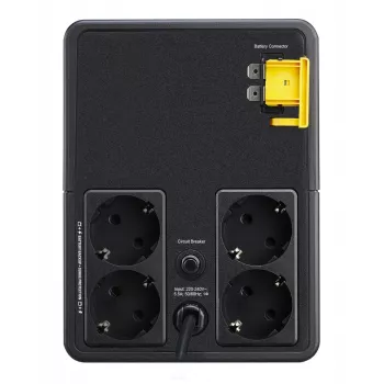 APC Easy UPS 1.2 kVA / 650 W nepārtrauktās barošanas avots (UPS), līnijinteraktīvs, 4 kontaktligzdas