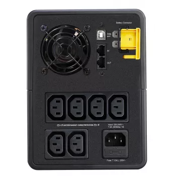 APC Back-UPS 1600VA Tower, 230V, 6x IEC C13, AVR, 900W