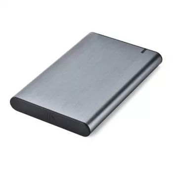 GEMBIRD EE2-U3S-6-GR ārējais korpuss 2.5 inch SATA HDD/SSD ar USB 3.1 Type-C, matēts alumīnijs - pelēks