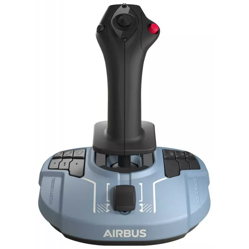 Thrustmaster TCA Officer Pack Airbus Edition — Sidestick un Kvadrants (PC, USB, Melns/Zils)