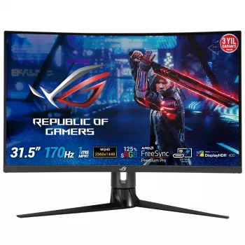 ASUS ROG Strix XG32VC dators monitors 80 cm (31,5 colli) 2560 x 1440 pikseļi Quad HD LED Melns