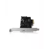 ICY BOX IB-PCI1901-C32 PCIe 3.0 x4 kontrollera karte, 1x USB-C 3.2 Gen 2x2, melna