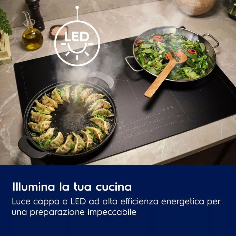 Electrolux LFU216X iebūvējams tvaika nosūcējs, nerūsējošais tērauds, sudraba, 272 m³/h