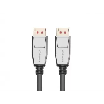 DisplayPort kabelis LANBERG CA-DPDP-20CU-0018-BK 1.8 m DisplayPort 1.4 32.4 Gbit/s HDR Apzeltīts