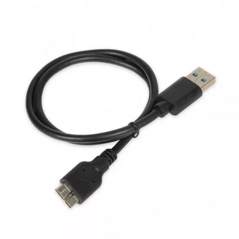 Ārējais korpuss HDD/SSD IBOX HD-05 — 2.5 collu SATA III, USB 3.2 Gen 1 (Micro-USB B), līdz 10 TB, zils