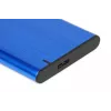 Ārējais korpuss HDD/SSD IBOX HD-05 — 2.5 collu SATA III, USB 3.2 Gen 1 (Micro-USB B), līdz 10 TB, zils