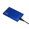 Ārējais korpuss HDD/SSD IBOX HD-05 — 2.5 collu SATA III, USB 3.2 Gen 1 (Micro-USB B), līdz 10 TB, zils