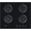 Whirlpool AKT 616/NB Melns Iebūvējamā gāzes plīts virsma 60 cm 4 degļi