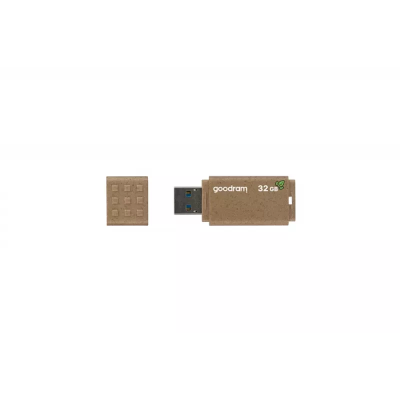 USB zibatmiņa GOODRAM UME3 32 GB USB Type-A 3.2 Gen 1, lasīšana 60 MB/s, rakstīšana 20 MB/s, bronzas vāciņš