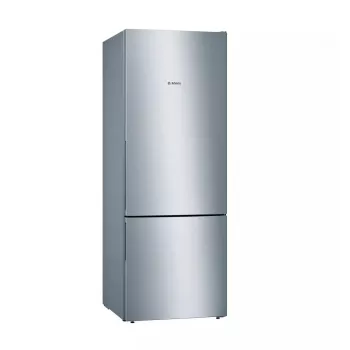 Ledusskapis-saldevējs Bosch Serie 4 KGV58VLEAS, brīvi stāvošs, 503 L (377 L ledusskapis / 126 L saldētava), nerūsējošais tērauds