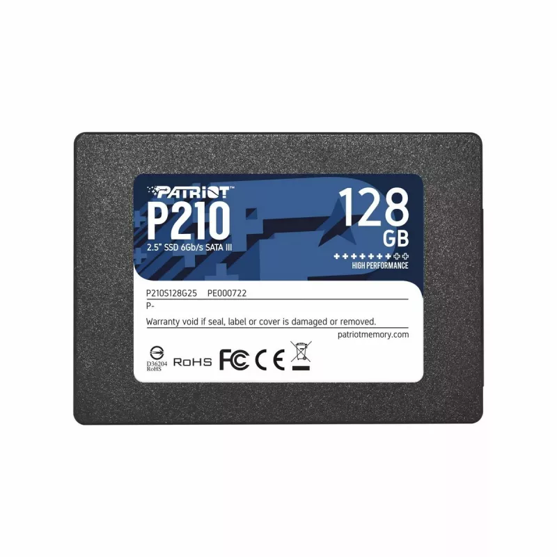 Patriot Memory P210 2.5 collu 128GB SATA III 450/350 MB/s