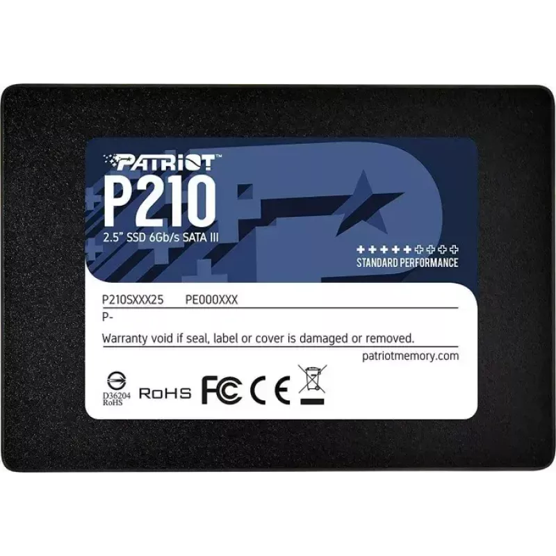 Patriot Memory P210 2.5 collu 128GB SATA III 450/350 MB/s