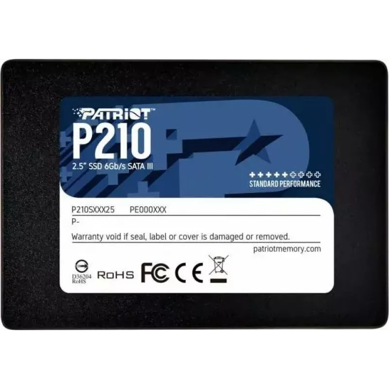 Patriot Memory P210 2.5 collu 128GB SATA III 450/350 MB/s