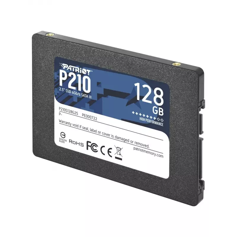 Patriot Memory P210 2.5 collu 128GB SATA III 450/350 MB/s