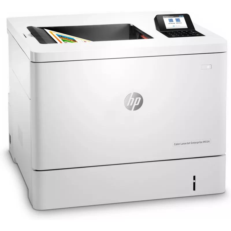 HP Color LaserJet Enterprise M554dn Printer, krāsu, 1200 x 1200 DPI, A4, 33 ppm, abpusējā druka