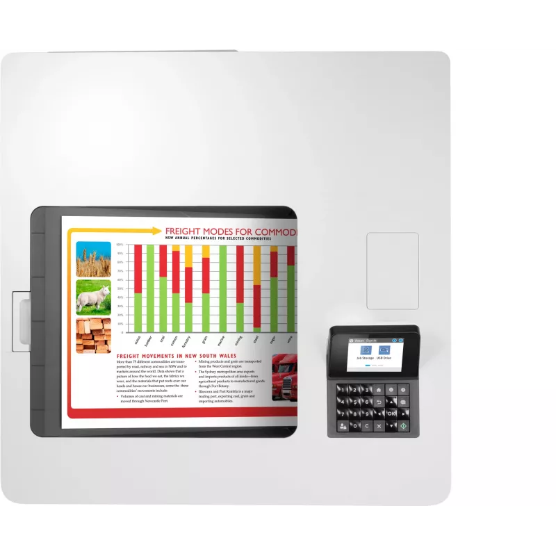 HP Color LaserJet Enterprise M554dn Printer, krāsu, 1200 x 1200 DPI, A4, 33 ppm, abpusējā druka