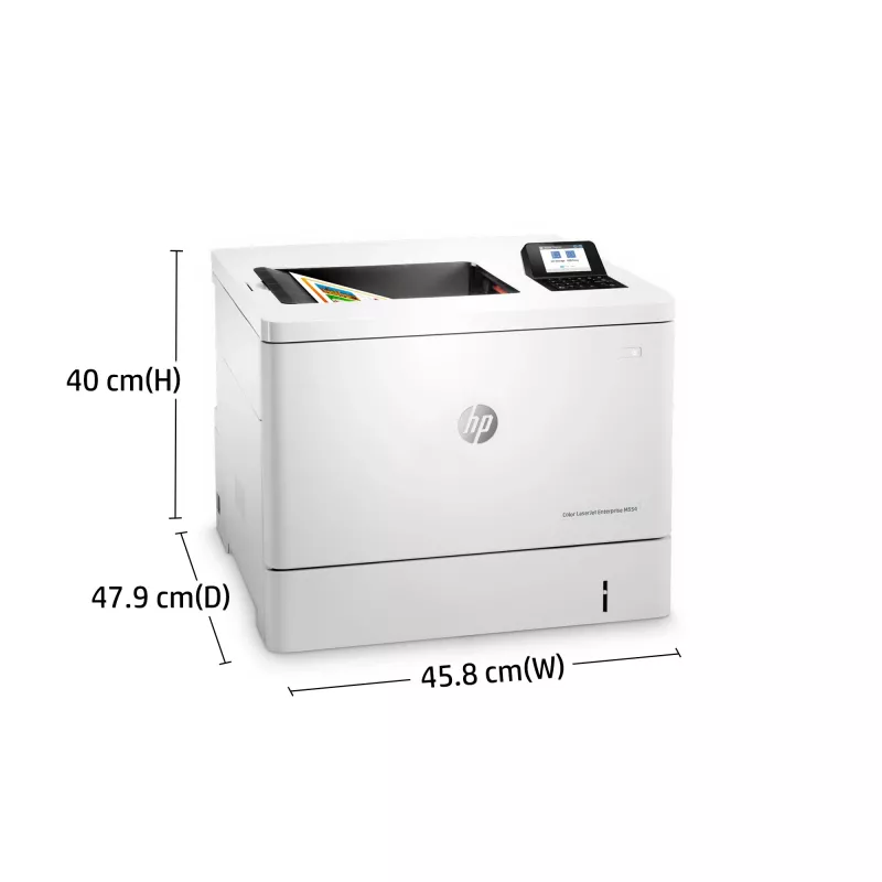 HP Color LaserJet Enterprise M554dn Printer, krāsu, 1200 x 1200 DPI, A4, 33 ppm, abpusējā druka