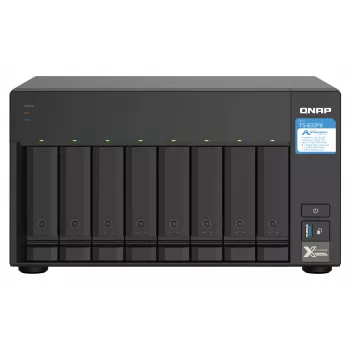 QNAP TS-832PX NAS tornis Annapurna Labs AL324 4 GB DDR4 0 TB QNAP Turbo System alumīnijs, melns
