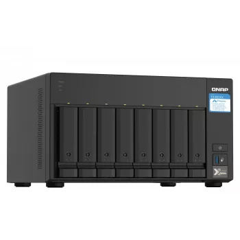 QNAP TS-832PX NAS tornis Annapurna Labs AL324 4 GB DDR4 0 TB QNAP Turbo System alumīnijs, melns