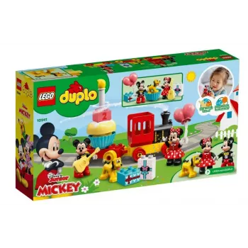 LEGO DUPLO komplekts 10941 Mikijs un Minijas dzimšanas diena — DUPLO figūriņas, 22 detaļas, vecumam no 2 gadiem