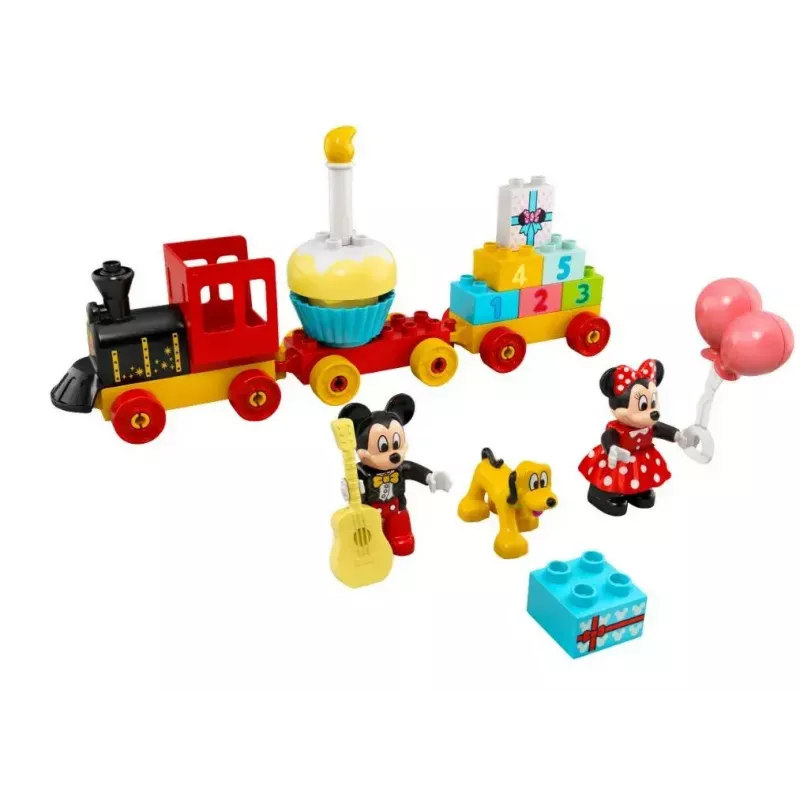 LEGO DUPLO komplekts 10941 Mikijs un Minijas dzimšanas diena — DUPLO figūriņas, 22 detaļas, vecumam no 2 gadiem