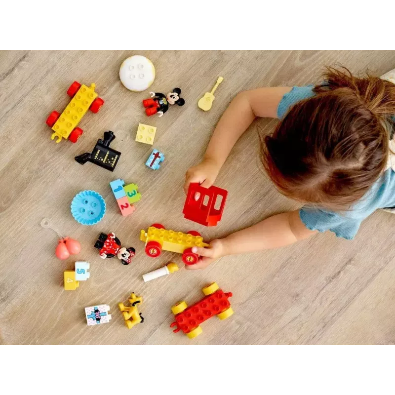 LEGO DUPLO komplekts 10941 Mikijs un Minijas dzimšanas diena — DUPLO figūriņas, 22 detaļas, vecumam no 2 gadiem