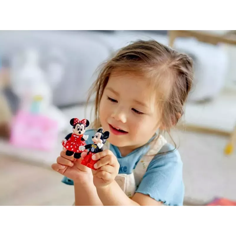 LEGO DUPLO komplekts 10941 Mikijs un Minijas dzimšanas diena — DUPLO figūriņas, 22 detaļas, vecumam no 2 gadiem