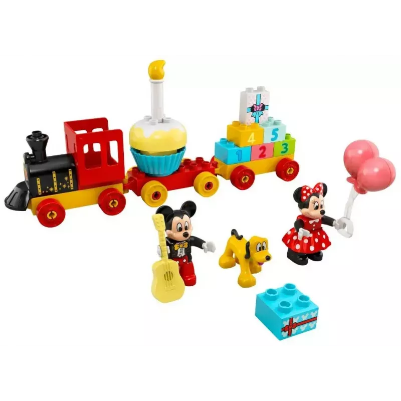 LEGO DUPLO komplekts 10941 Mikijs un Minijas dzimšanas diena — DUPLO figūriņas, 22 detaļas, vecumam no 2 gadiem