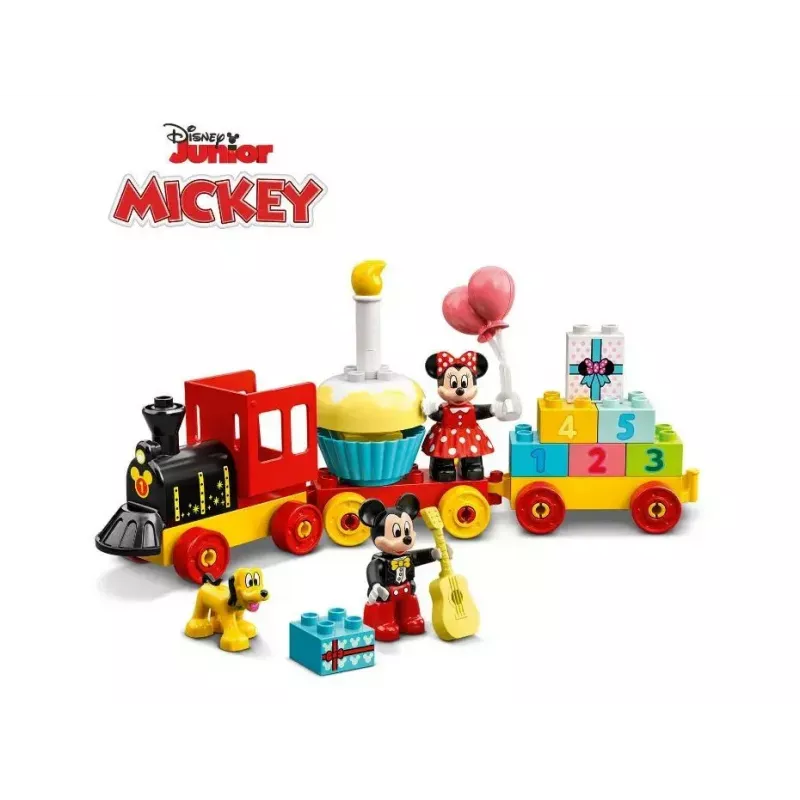 LEGO DUPLO komplekts 10941 Mikijs un Minijas dzimšanas diena — DUPLO figūriņas, 22 detaļas, vecumam no 2 gadiem