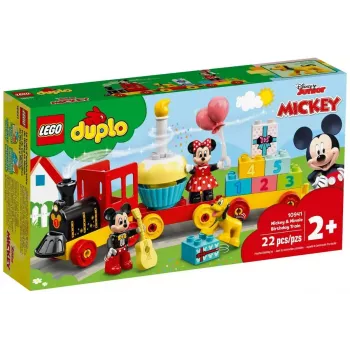 LEGO DUPLO komplekts 10941 Mikijs un Minijas dzimšanas diena — DUPLO figūriņas, 22 detaļas, vecumam no 2 gadiem