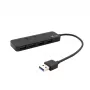 USB centrmezgls i-tec USB 3.0 Metāla HUB 4 porti ar individuāliem ieslēgšanas/izslēgšanas slēdžiem