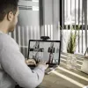 Hama C-600 Pro tīmekļa kamera 2 MP 1920 x 1080 pikseļi USB 2.0 Melna