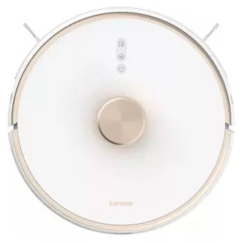 Robotputekļsūcējs Lenovo T1s bez maisa balts