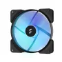 FRACTAL DESIGN Aspect 14 RGB PWM Melns rāmis
