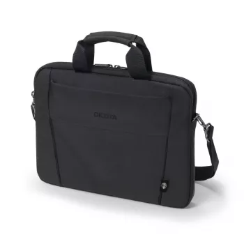 DICOTA Eco Slim Case Base - 13-14.1 collu klēpjdatora maciņš - Melns / 300d RPET poliesters