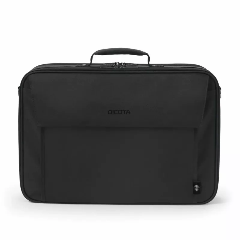 DICOTA Eco Multi Plus Base - 14-15.6 inch piezīmjdatora portfelis - Melns / 300D rPET poliesters