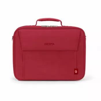 DICOTA Eco Multi Base - 14-15.6 collu portatīvā datora maciņš - Sarkans / 300d Rpet Poliesters
