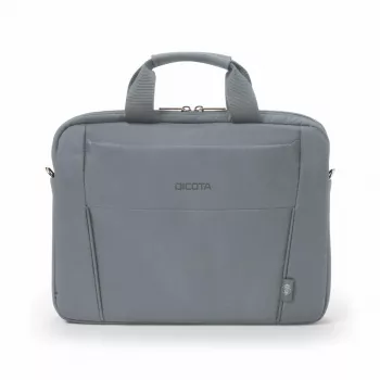 DICOTA Eco Slim Case Base - 13–14,1 collu klēpjdatora maciņš - Pelēks / 300d Rpet poliesters