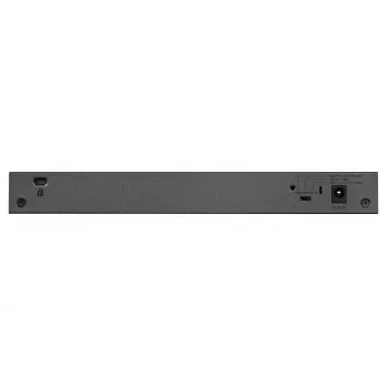 NETGEAR GS108LP nevaldāms Gigabit Ethernet slēdzis ar PoE 8 porti melns/pelēks