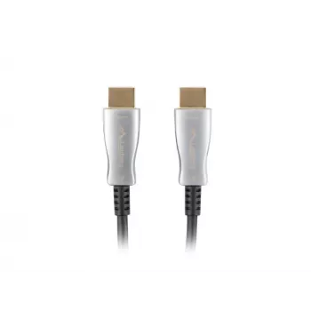 HDMI kabelis LANBERG CA-HDMI-20FB-0200-BK 20 m, HDMI 2.0, A tipa savienotāji, 18 Gbit/s, 4K@60Hz