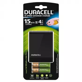 Duracell lādētājs baterijām AC 4 baterijas komplektā