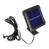 Āra saules LED prožektors MACLEAN MCE438, 5W, 400 lm, IP44, Li-Ion 5.2V, sienas montāža, balta gaisma, melns