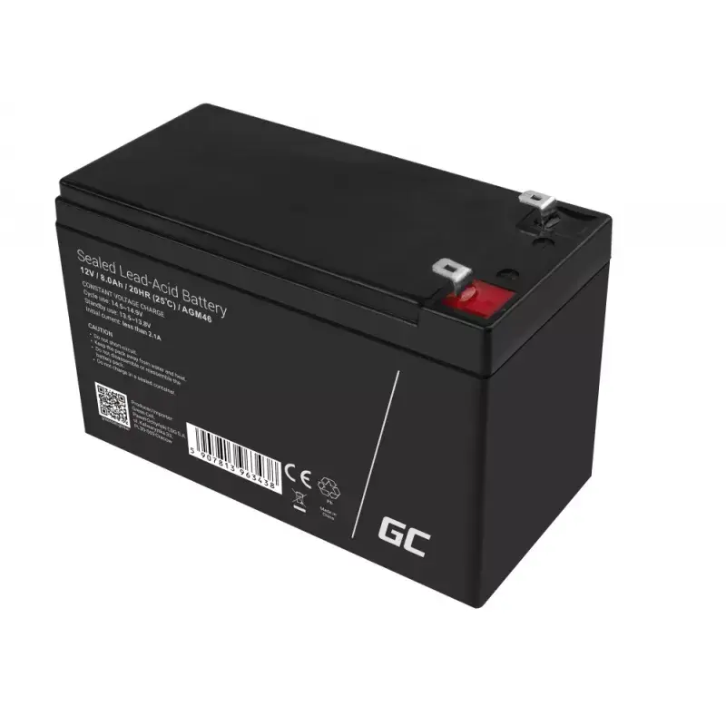 Green Cell AGM46 12V 8000 mAh Noslēgts Svina-Skābes Akumulators