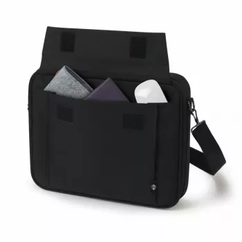 DICOTA Eco Multi Base - 15-17.3 collu piezīmjdatora maciņš - Melns / 300d Rpet Poliesters
