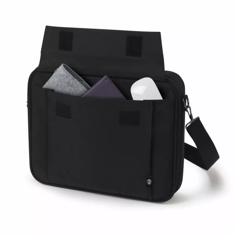 DICOTA Eco Multi Base - 15-17.3 collu piezīmjdatora maciņš - Melns / 300d Rpet Poliesters