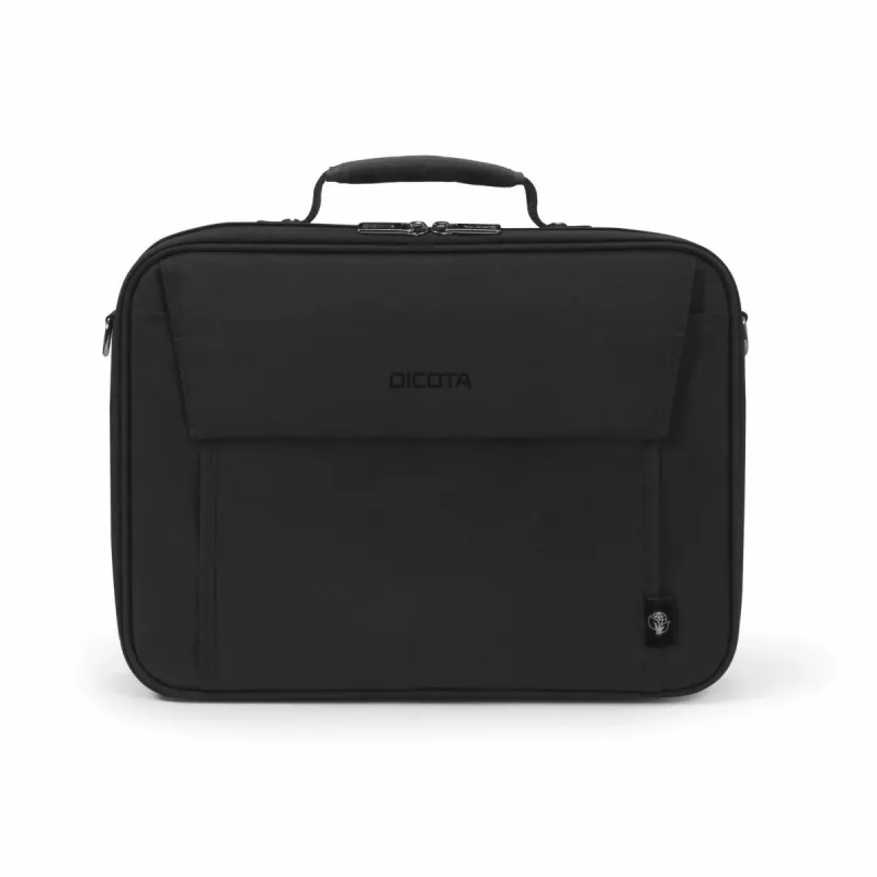 DICOTA Eco Multi Base - 15-17.3 collu piezīmjdatora maciņš - Melns / 300d Rpet Poliesters