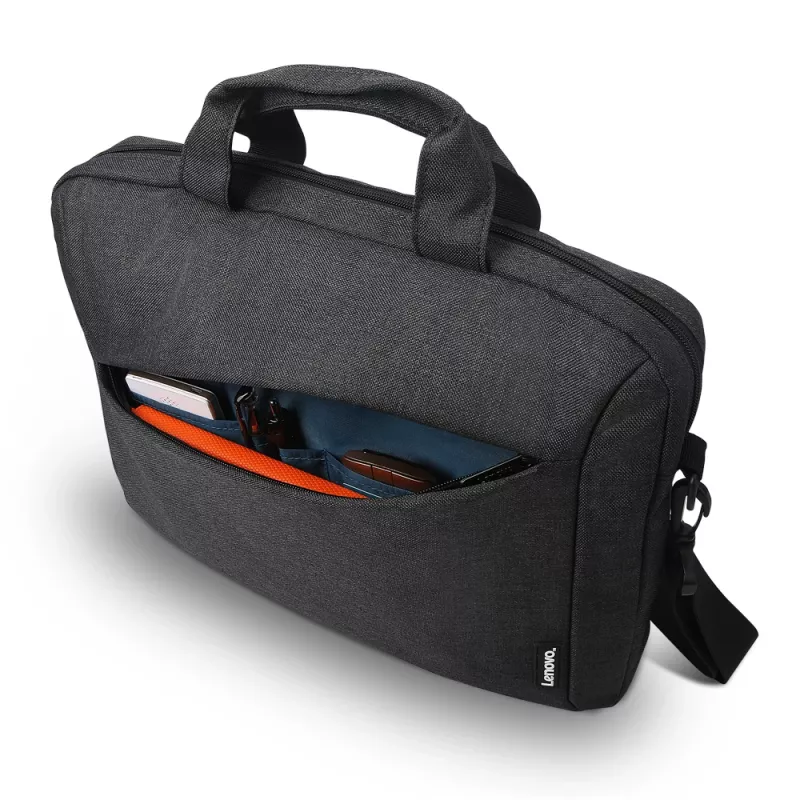 Lenovo T210 39.6 cm (15.6 collu) Toploader soma Melna