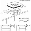 Electrolux LIV63431BK Iebūvējamā indukcijas plīts 60 cm, 4 zonas, melna